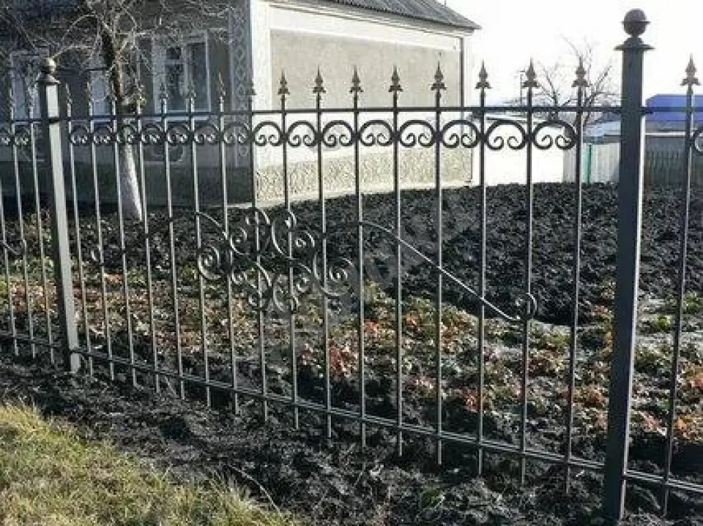 Установка кованных заборов