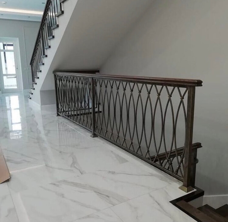 Изготовление лестниц из художественной ковки