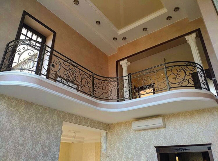 Ковка ограждения на балкон