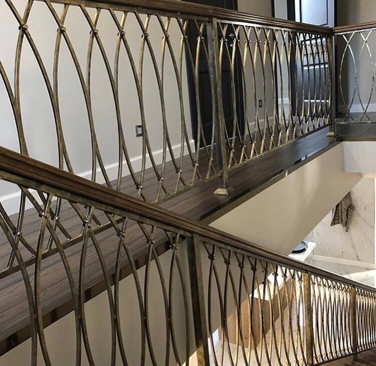 Изготовление лестниц из художественной ковки
