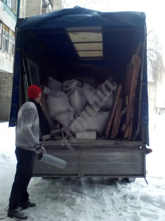 Вывоз мусора газелью