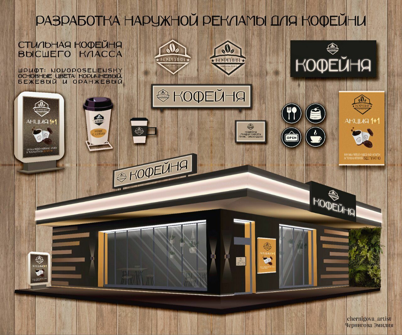 Профессиональные услуги в области графического дизайна