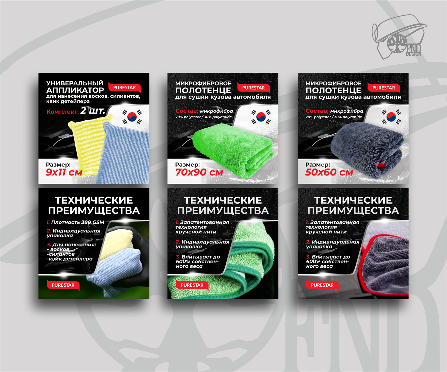 Дизайн карточек товара для маркетплейсов