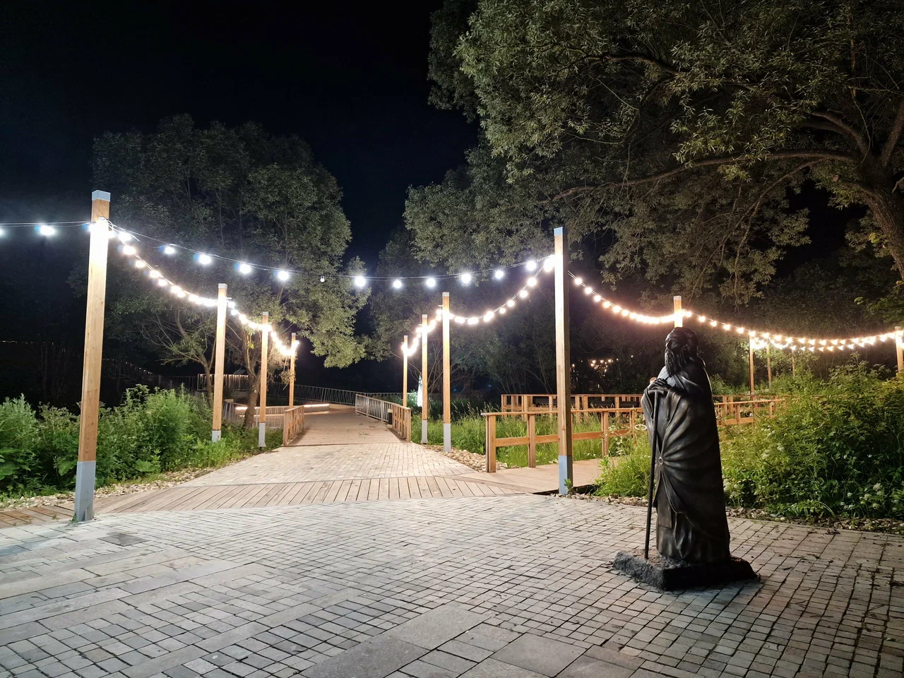 парк Свет творящая Текижа